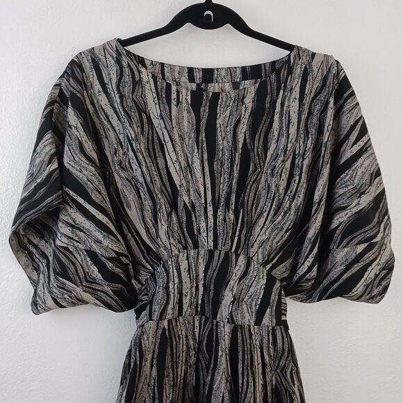 W118 by Walter Baker Boho Tunic Dress Tie Back Size S - Picture 2 of 6